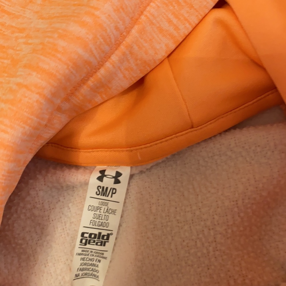 Peach Under Armour Sweatshirt - Picture 4 of 4